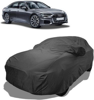 Coxtor Car Cover For Audi A6 45 TFSI Premium Plus Petrol (With Mirror Pockets)(Grey)