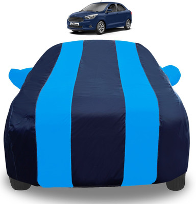 Amanzo Car Cover For Ford Aspire (With Mirror Pockets)(Blue)