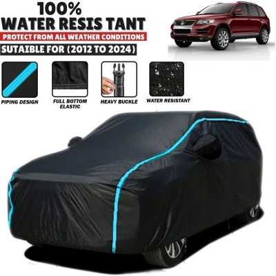 Mwiss Car Cover For Volkswagen Touareg, Touareg 2.5TDI V6 (With Mirror Pockets)(Black, Blue, For 2010, 2011, 2012, 2013, 2014, 2015, 2016, 2017, 2018, 2019, 2020, 2021, 2022, 2023, 2024 Models)