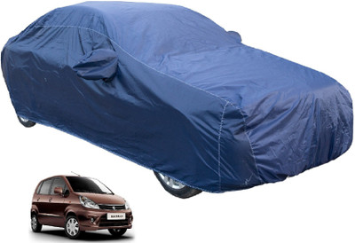 Auto Hub Car Cover For Maruti Suzuki Zen Estilo (With Mirror Pockets)(Blue)