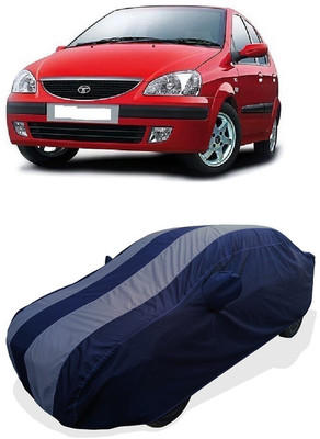 Coxtor Car Cover For Tata Indica Turbo (With Mirror Pockets)(Grey)