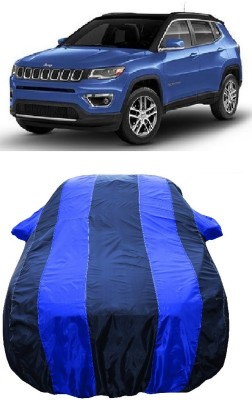 Wegather Car Cover For Jeep Compass 2.0 Limited 4X4 (With Mirror Pockets)(Blue)