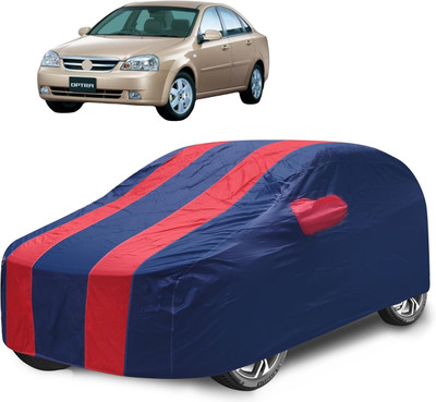 Caronix Car Cover For Chevrolet Optra (With Mirror Pockets)(Red)