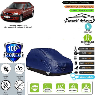 Tamanchi Autocare Car Cover For Mahindra Logan 1.5 DLX(Blue)
