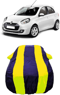 Wegather Car Cover For Renault Pulse RXL (With Mirror Pockets)(Yellow)