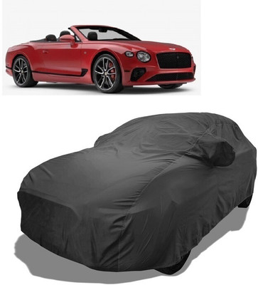 Coxtor Car Cover For Bentley Continental GT V8 S Convertible Petrol (With Mirror Pockets)(Grey)