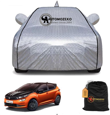 AUTOMOZEXO Car Cover For Tata Altroz (With Mirror Pockets)(Silver)