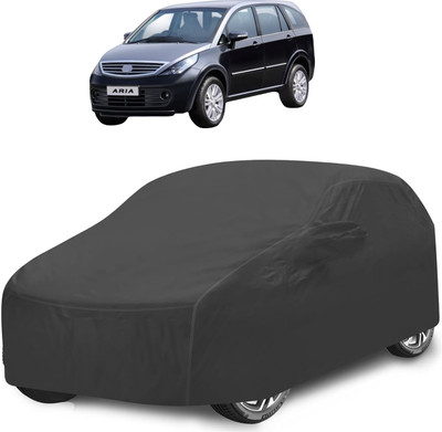 Caronix Car Cover For Tata Aria (With Mirror Pockets)(Grey)