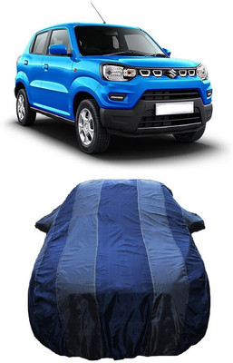 Wegather Car Cover For Maruti Suzuki S-Presso VXI Plus AT Petrol (With Mirror Pockets)(Grey)