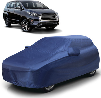 Autofy Car Cover For Toyota Innova (With Mirror Pockets)(Blue)