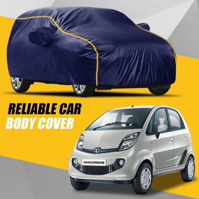 R Rayvin Star Car Cover For Tata Nano (With Mirror Pockets)(Multicolor)