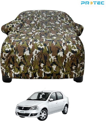 ProTec Car Cover For Mahindra Logan (With Mirror Pockets)(Green)