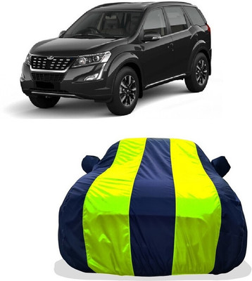 Tricway Car Cover For Mahindra XUV500 W9 AT Diesel (With Mirror Pockets)(Yellow)