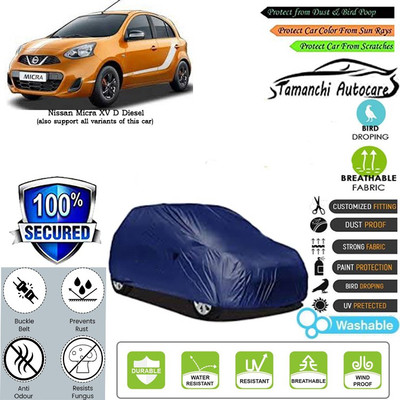 Tamanchi Autocare Car Cover For Nissan Micra XV D Diesel(Blue)