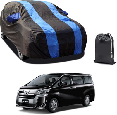 CODOKI Car Cover For Toyota Vellfire (With Mirror Pockets)(Blue)
