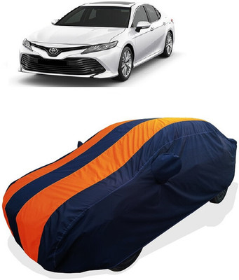 Coxtor Car Cover For Toyota Camry AT (With Mirror Pockets)(Orange)