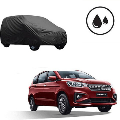 Motoren Car Cover For Maruti Suzuki Ertiga (Without Mirror Pockets)(Black, For 2020 Models)