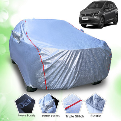 Telescope Car Cover For Tata Altroz (With Mirror Pockets)(Silver, For 2020, 2021, 2022, 2023, 2024 Models)