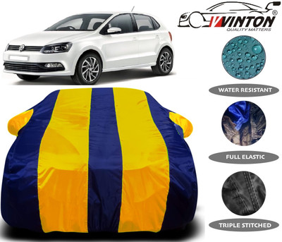 V VINTON Car Cover For Volkswagen Polo GT (With Mirror Pockets)(Multicolor)