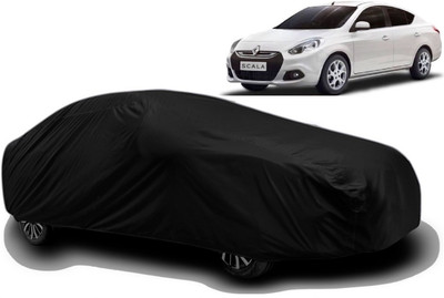 Swarish Car Cover For Renault Scala (With Mirror Pockets)(Black)