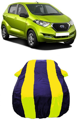 Wegather Car Cover For Datsun Redi GO 1.0 S (With Mirror Pockets)(Yellow)