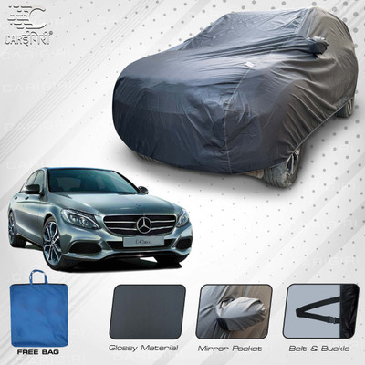 Carigiri Car Cover For Mercedes Benz C250 (With Mirror Pockets)(Grey)