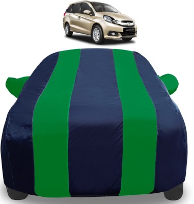 Auto Hub Car Cover For Honda Mobilio (With Mirror Pockets)(Green)