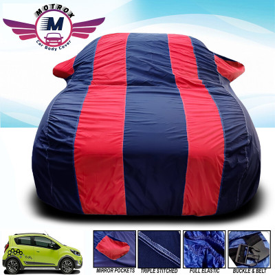 MoTRoX Car Cover For Maruti Suzuki A-Star (With Mirror Pockets)(Red, Blue)