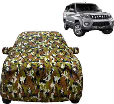 vyas Car Cover For Mahindra Bolero Plus AC (With Mirror Pockets)(Multicolor)
