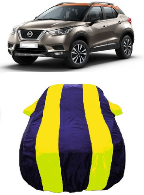 Wegather Car Cover For Nissan Kicks XL 1.5 (With Mirror Pockets)(Yellow)