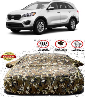 AUTOGARH Car Cover For Kia Sorento (With Mirror Pockets)(Multicolor)