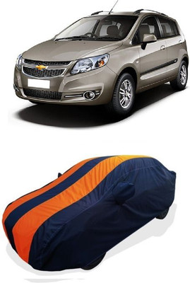QLAX Car Cover For Maruti Sail Hatchback 1.2 (With Mirror Pockets)(Orange)