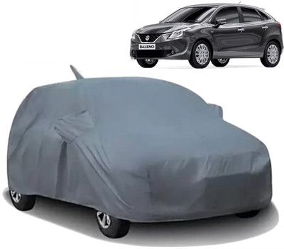 KULTEX Car Cover For Maruti Suzuki Baleno (With Mirror Pockets)(Grey)