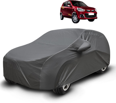 Auto Hub Car Cover For Maruti Alto K10 (With Mirror Pockets)(Grey)