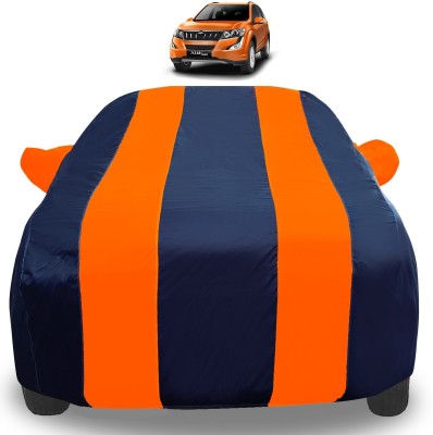 Auto Hub Car Cover For Mahindra XUV 500 (With Mirror Pockets)(Orange)