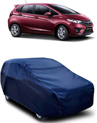 MoTRoX Car Cover For Honda Jazz (Without Mirror Pockets)(Blue)