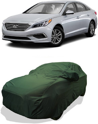 Coxtor Car Cover For Hyundai Sonata 2.4L (With Mirror Pockets)(Green)