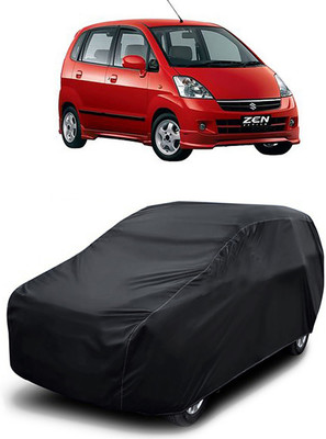 MoTRoX Car Cover For Maruti Suzuki Zen (Without Mirror Pockets)(Black)