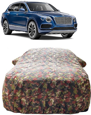 Wegather Car Cover For Bentley Bentayga V8 (With Mirror Pockets)(Red)