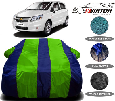 V VINTON Car Cover For Chevrolet Sail UVA (With Mirror Pockets)(Multicolor)