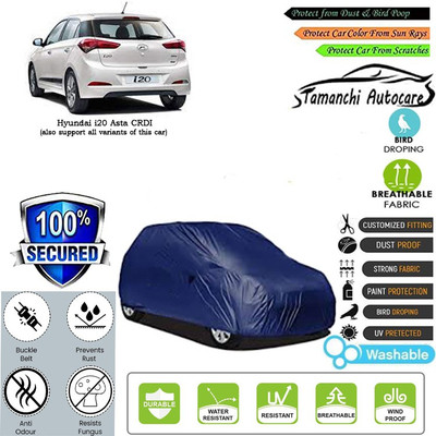 Tamanchi Autocare Car Cover For Hyundai i20 Asta CRDI(Blue)