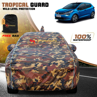 AUTOMOZEXO Car Cover For Tata Altroz (With Mirror Pockets)(Multicolor)
