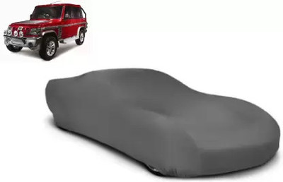 Swarish Car Cover For Mahindra Thar (With Mirror Pockets)(Multicolor)