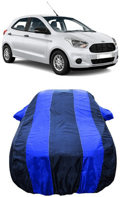 Wegather Car Cover For Ford Figo 1.5D Titanium MT (With Mirror Pockets)(Blue)