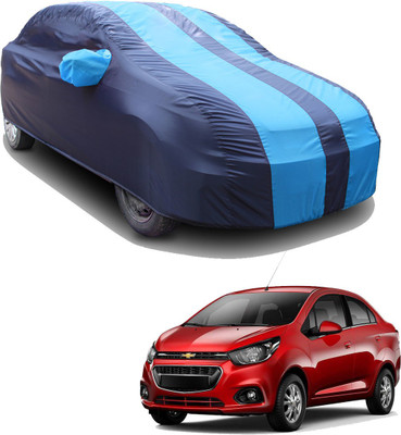SS FOR YOUR SMART NEEDS Car Cover For Chevrolet Beat LT (With Mirror Pockets)(Blue, Blue)