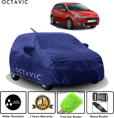 APNEK Car Cover For Maruti Punto Evo (With Mirror Pockets)(Blue)