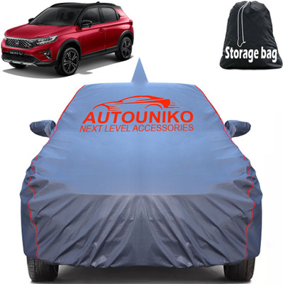 autouniko Car Cover For Honda WR-V, WRV Edge Edition i-DTEC S Diesel (With Mirror Pockets)(Grey)