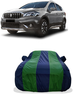 Tricway Car Cover For Maruti Suzuki S-Cross Premia (With Mirror Pockets)(Green)