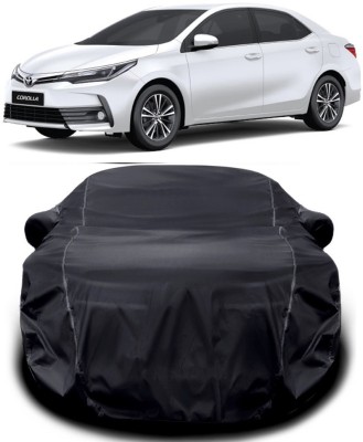 Furious3D Car Cover For Toyota Corolla Altis (With Mirror Pockets)(Black)