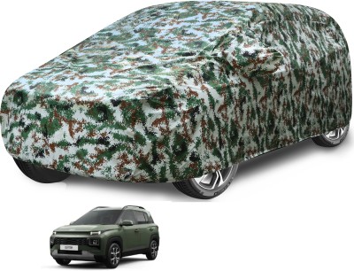 Auto Hub Car Cover For Hyundai Hyundai Exter (With Mirror Pockets)(Multicolor)